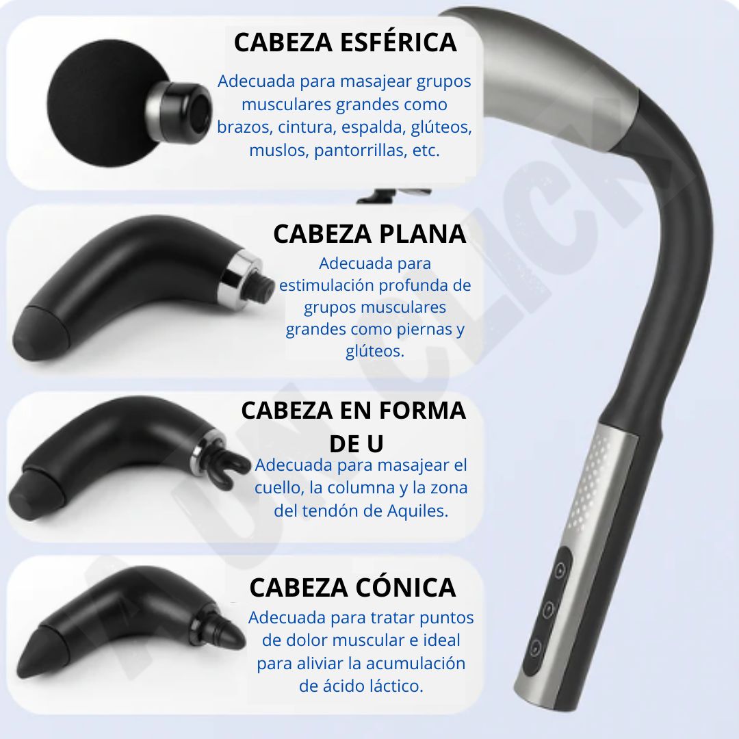 Masajeador Hammer™ “Tecnología Avanzada en Relajación Muscular