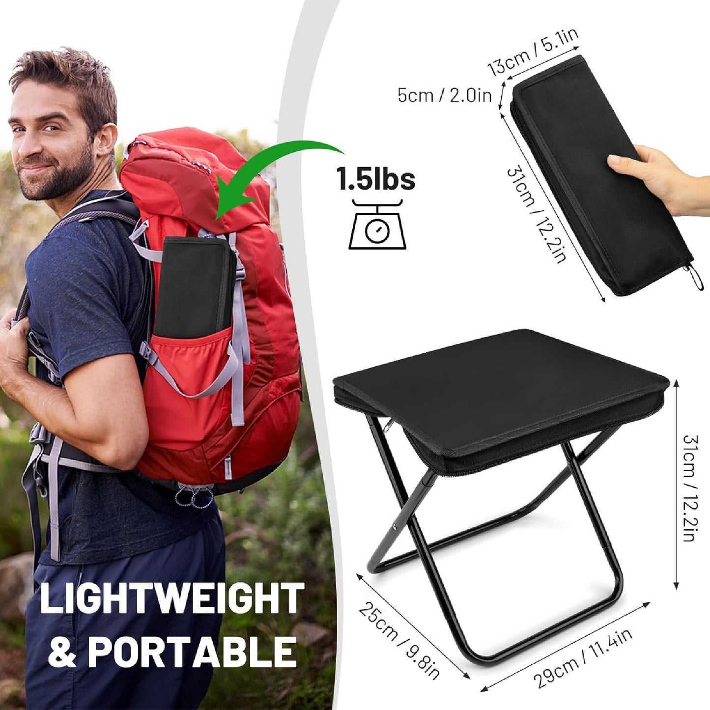 Silla plegable portátil premium