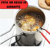 Olla Freidora PREMIUM 1200ml con Canasta