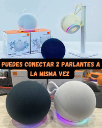 PARLANTE PORTÁTIL ALAXE SUPER BASS  en blanco, negro, azul.