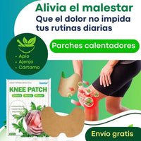 Parche de Calor Reconfortante para Piernas y Rodillas . pide 2 cajas y llevas 2 cajas mas gratis