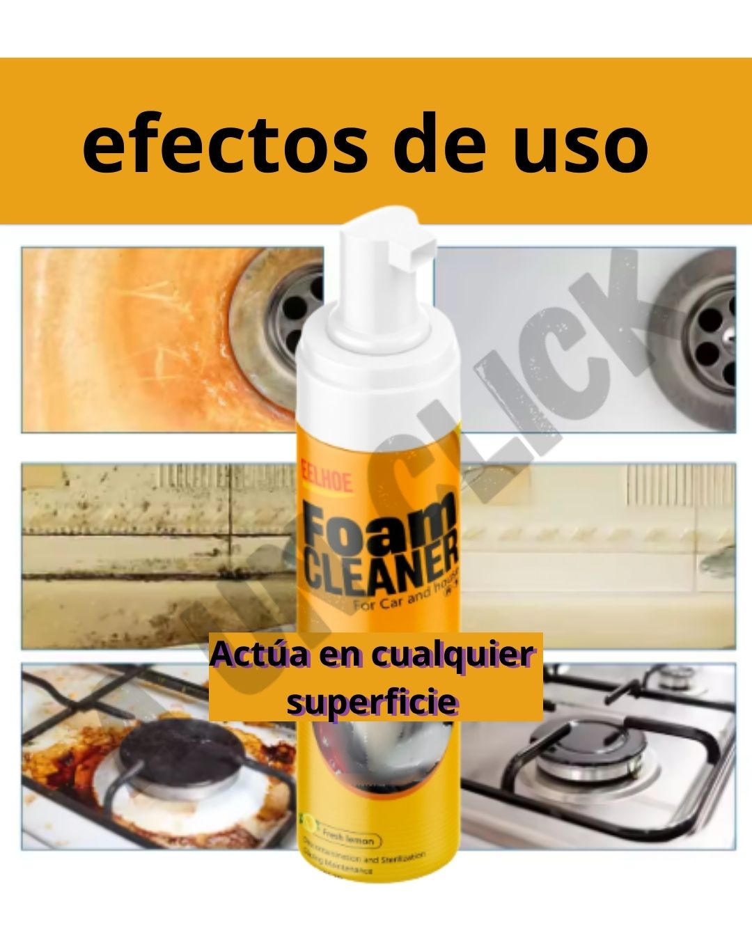 3 Espuma Limpiadora FOAM CLEANER™