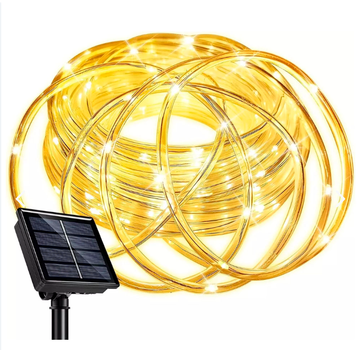 MANGUERA CON PANEL SOLAR  20 metros