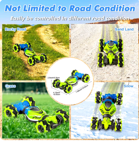Carro Acrobatico Con Sensor  teledirigido 4WD RC 2,4G