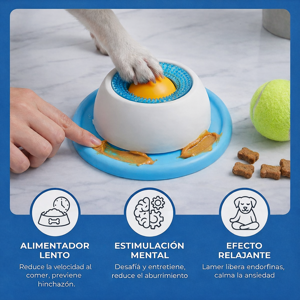 comedor Antiestrés para Mascotas