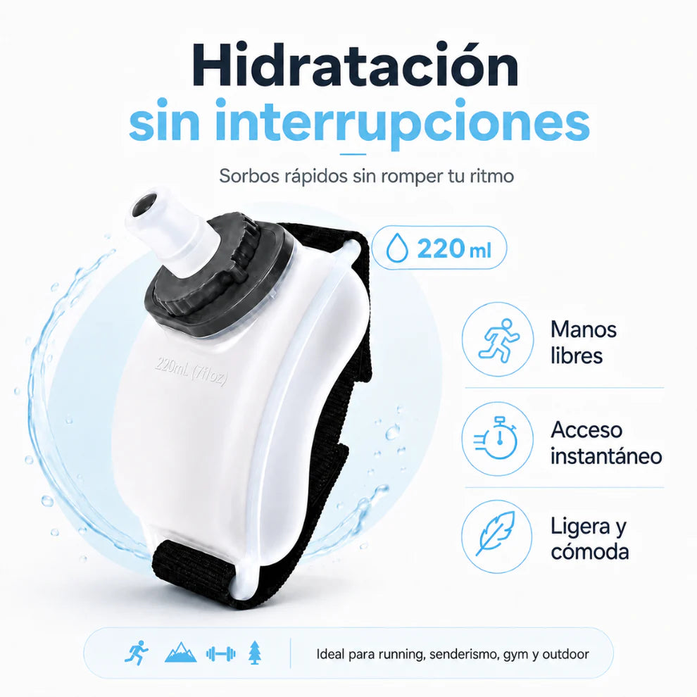 HYDROsports Pulsera Hidratación Deportiva