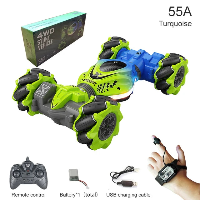 Carro Acrobatico Con Sensor  teledirigido 4WD RC 2,4G