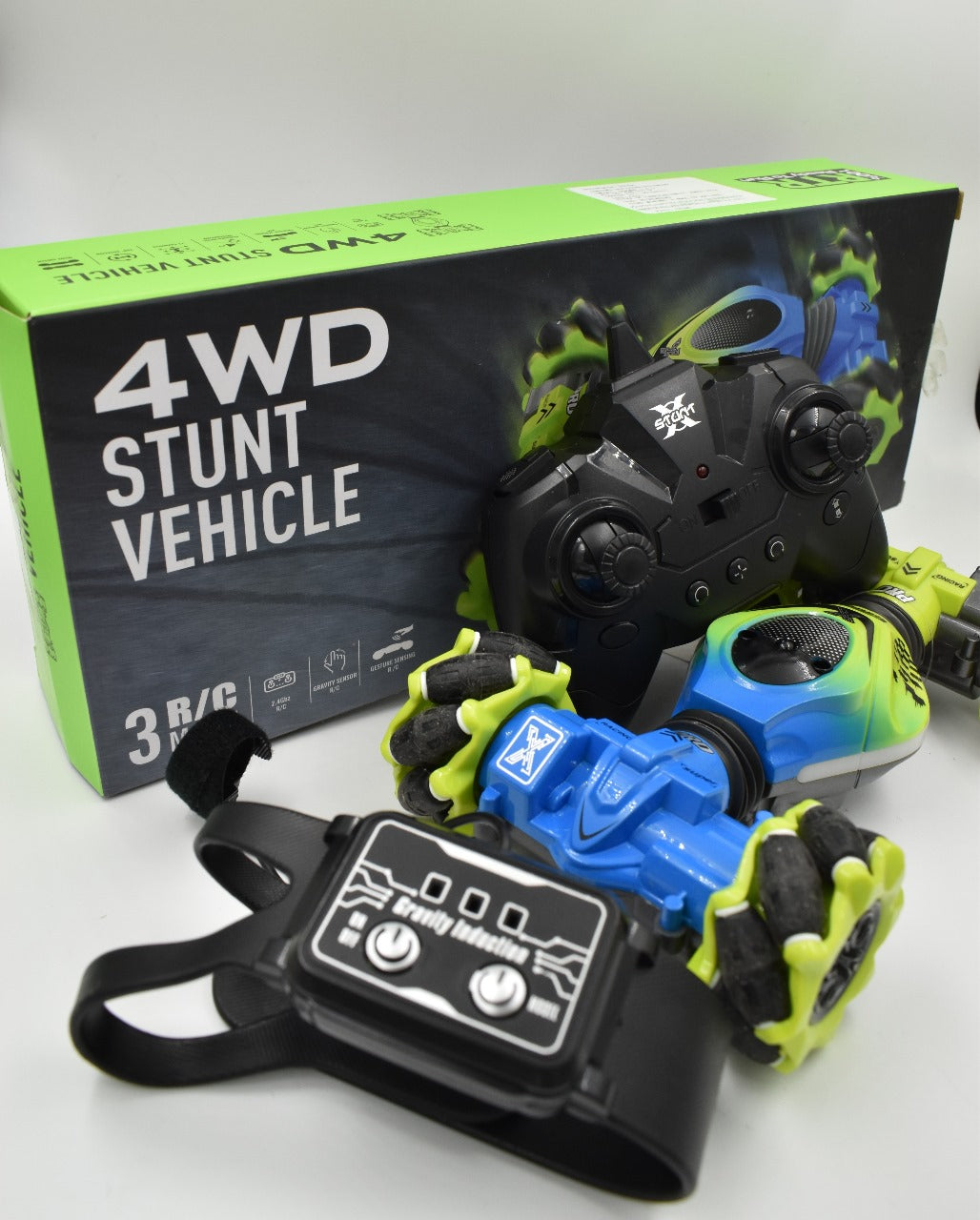 Carro Acrobatico Con Sensor  teledirigido 4WD RC 2,4G