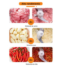 Picadora Eléctrica Carnes, Verduras y Granos