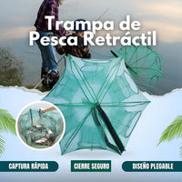 Trampa de Pesca Retráctil mágica DE 6 Y 8 HOYOS